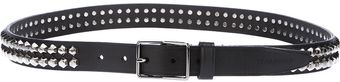 DSquared2 Studded Leather Belt - Lyst