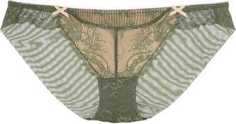 Elle Macpherson Picturesque Lace and Stretchmesh Briefs - Lyst