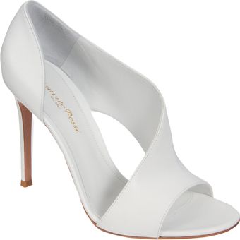 Gianvito Rossi Asymmetrical Sandal - Lyst