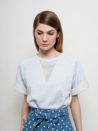 Karen Walker Space Jam Jumper Blue Marle - Lyst