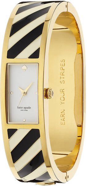 Kate Spade Ladies Carousel Striped Bangle Watch - Lyst