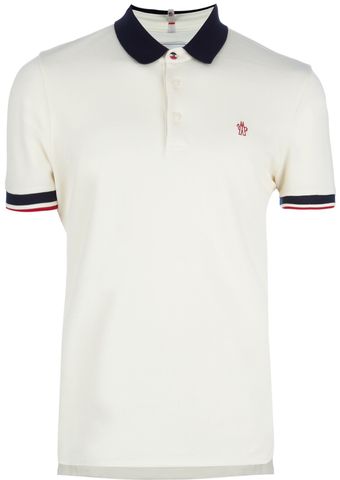 Moncler Grenoble Colour Block Polo Shirt - Lyst
