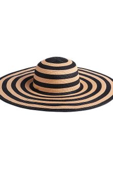 Rachel Zoe Straw Striped Sun Hat - Lyst