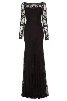 Temperley London Long Francine Tattoo Dress - Lyst