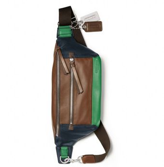Coach Thompson Lthr Colorblock City Pack - Lyst
