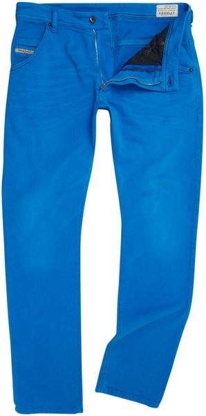 Diesel Krooley 111d Regular Slim Carrot Fit Jeans - Lyst