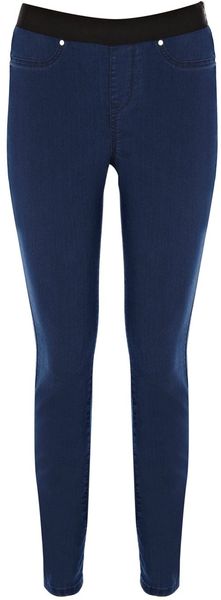 Karen Millen Skinny Denim Legging - Lyst