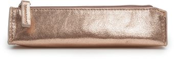 Mango Touch Metallic Small Cosmetic Bag - Lyst