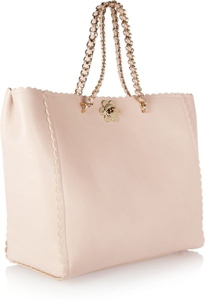 Mulberry Cecily Oversized Leather Tote in Pink (blush) | Lyst