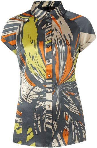 Pied A Terre Kaleidoscope Printed Shirt - Lyst