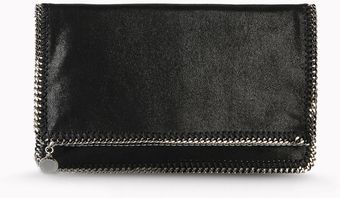 Stella McCartney Falabella Shaggy Deer Fold Over Clutch - Lyst