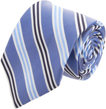 Barneys New York Diagonal Stripe Tie - Lyst