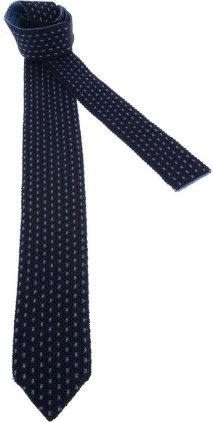Ermenegildo Zegna Woven Tie - Lyst