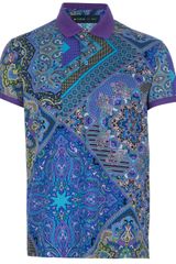 Etro Paisley Polo Shirt