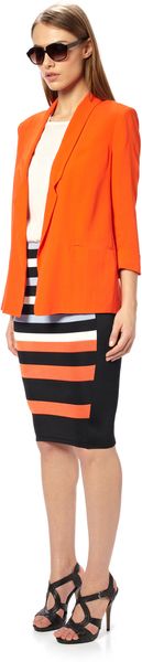 French Connection Block Swoop Jacket - Lyst