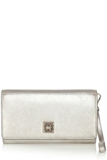 Karen Millen Suede Clutch - Lyst