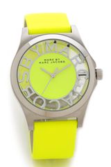 Marc By Marc Jacobs Henry Skeleton Leather Watch