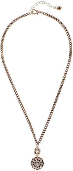 Martine Wester Fable Vintage Flower Pendant Necklace - Lyst