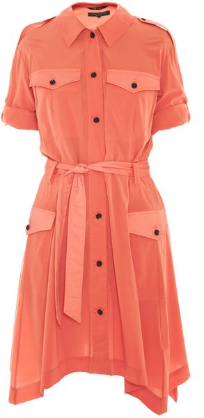 Rag & Bone Miller Silk Shirt Dress - Lyst