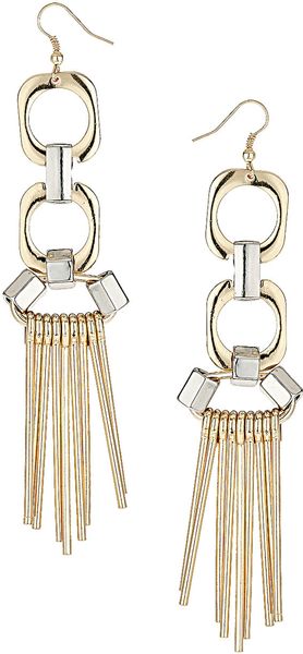 Topshop Mix Geo Shard Drop Earrings - Lyst