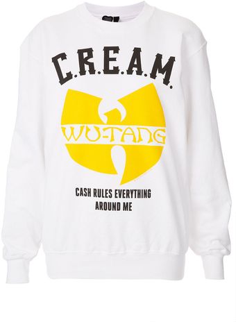 Topshop Wu Tang Clan Sweat By and Finally - Lyst