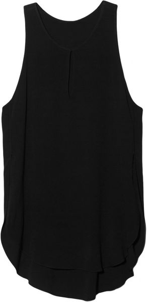 3.1 Phillip Lim Overlap Seam Tank - Lyst