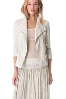Donna Karan New York Asymmetrical Zip Jacket - Lyst