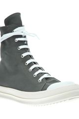 DRKSHDW by Rick Owens Hightop Trainer