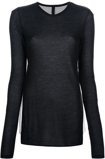 Gareth Pugh Bi-Tone Top - Lyst