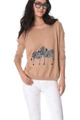 Madewell Zebra Embellished Pullover