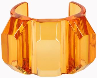 Stella McCartney Transparent Plexi Bangle - Lyst