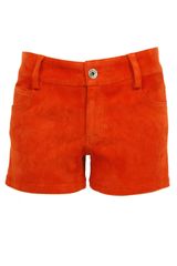 Alice + Olivia Suede Hipster Shorts
