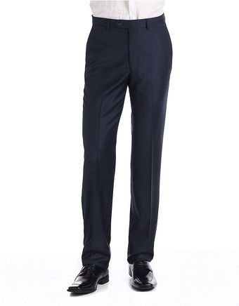 Joseph Abboud Flatfront Dress Pants - Lyst