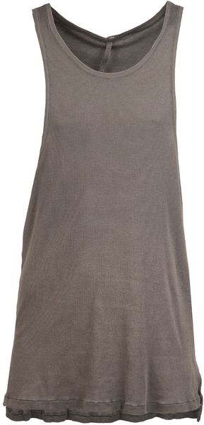 Silent - Damir Doma Ribbed Tank - Lyst