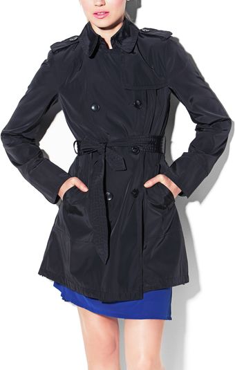 Vince Camuto Heidi Trench with Tie - Lyst