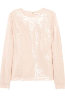 Diane Von Furstenberg Menaro Sequined Top - Lyst