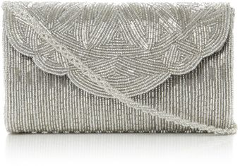 Dune Egical Cylinder Beaded Clutch Bag - Lyst