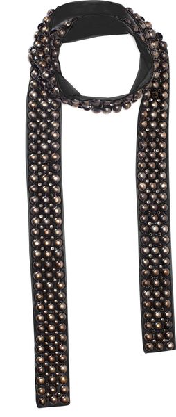 Isabel Marant Reece Scarf in Black - Lyst