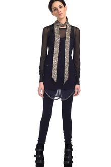Isabel Marant Avery Knit Leggings in Purple - Lyst