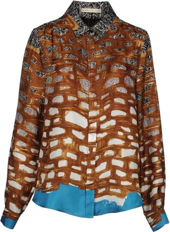 Balenciaga Long Sleeve Shirt - Lyst