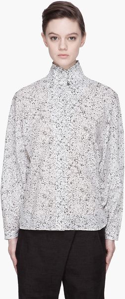 Damir Doma  Speckled Senara Dolman Sleeve Shirt - Lyst
