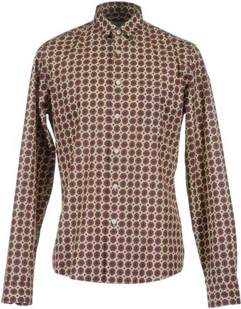 Prada Long Sleeve Shirt - Lyst