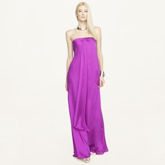 Ralph Lauren Black Label Silk Thora Dress - Lyst