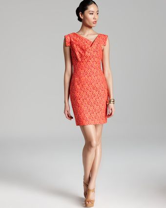 Black Halo Mini Dress Jackie O Lace - Lyst