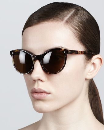 Illesteva Clarie Cateye Sunglasses - Lyst