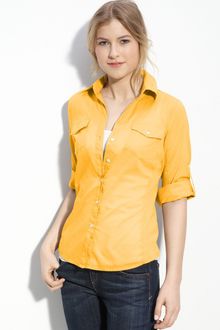 Sandra Ingrish Roll Sleeve Shirt - Lyst