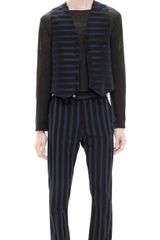 Acne Drifter T Rand Navy Stripe