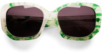Acne Wilde Green Print - Lyst