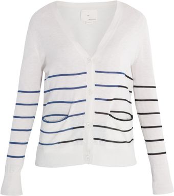 Boy by Band Of Outsiders Stripe Cardigan - Lyst