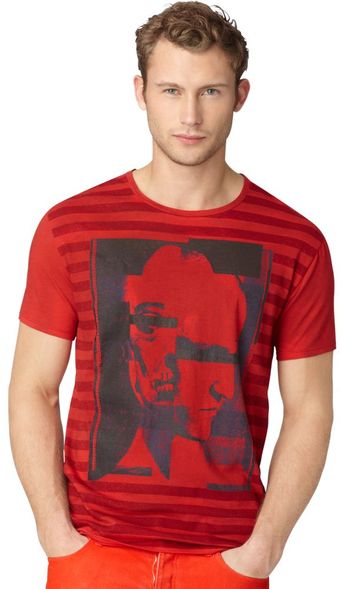 Calvin Klein Jeans Two Face Graphic T Shirt - Lyst